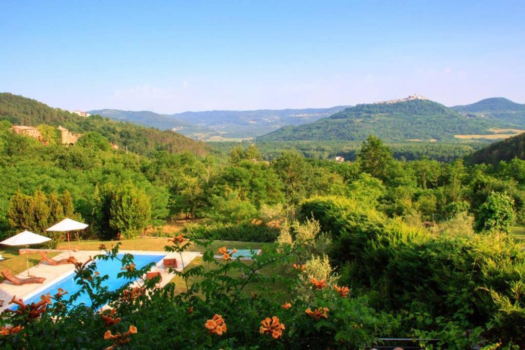 Villa Bazjaki - Beautiful Stone Villa In Istria With Private Pool Livade Luaran gambar